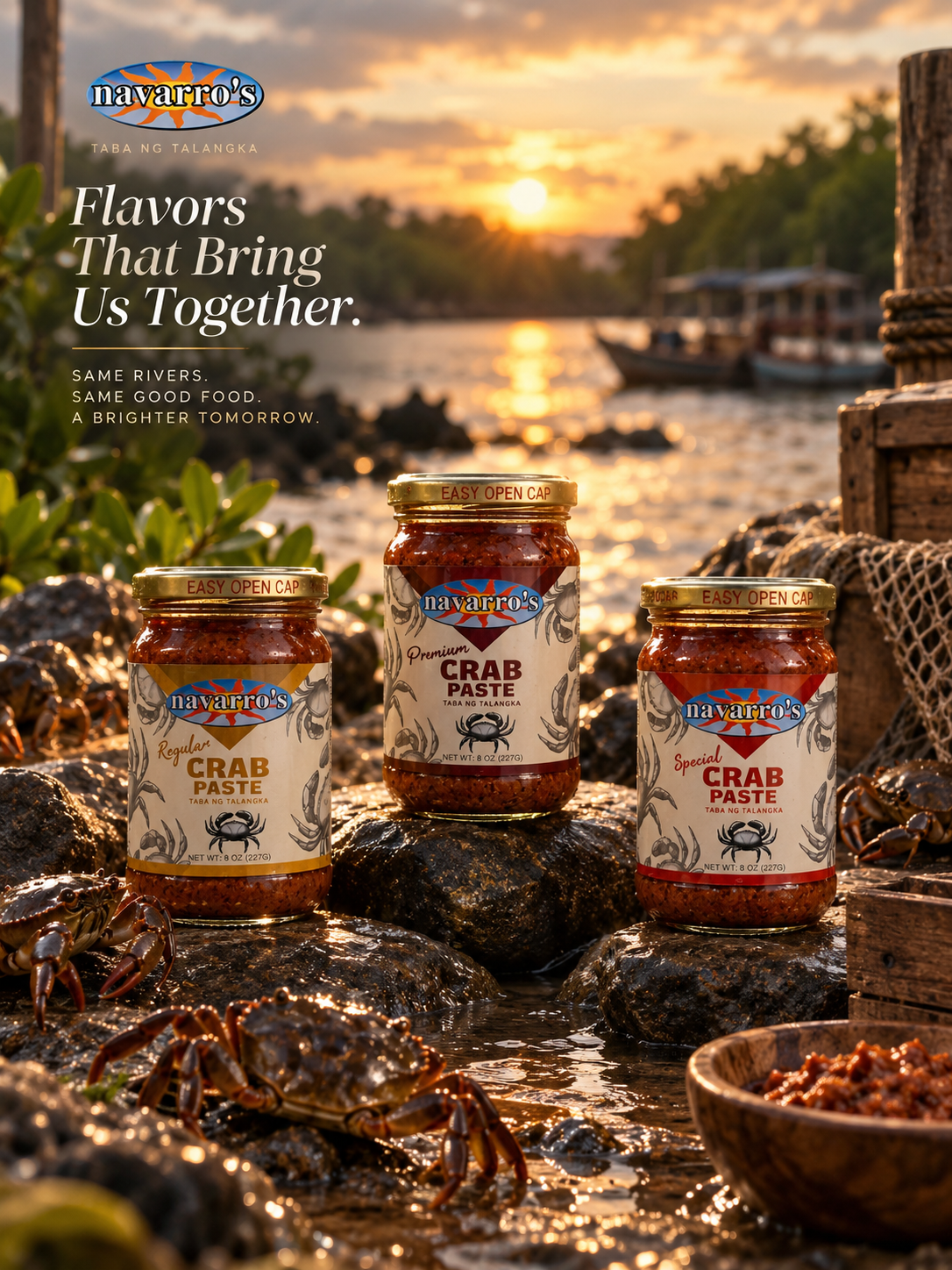 Navarro’s crab paste inspired by Pampanga’s waterways